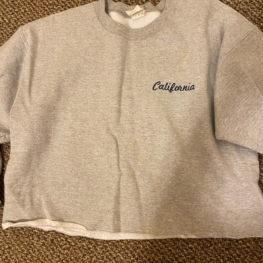 Brandy Melville crop hoodie!!